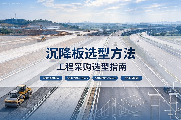 眉县沉降板选择方法