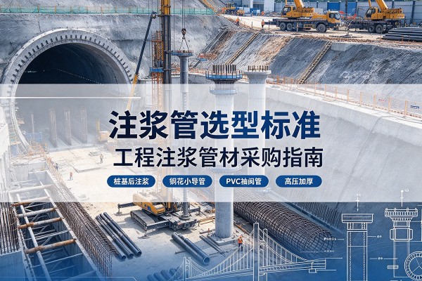眉县注浆管选型标准