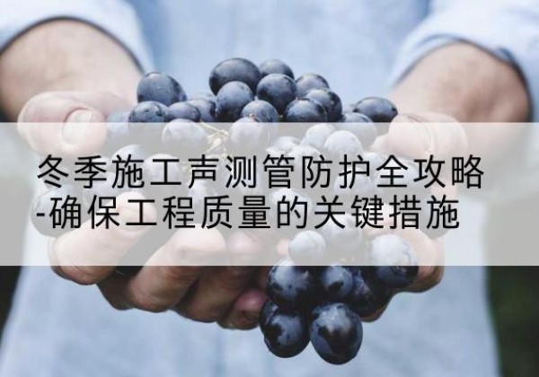 眉县冬季施工声测管有哪些防护要点？-冬季施工声测管防护全攻略-确保工程质量的关键措施